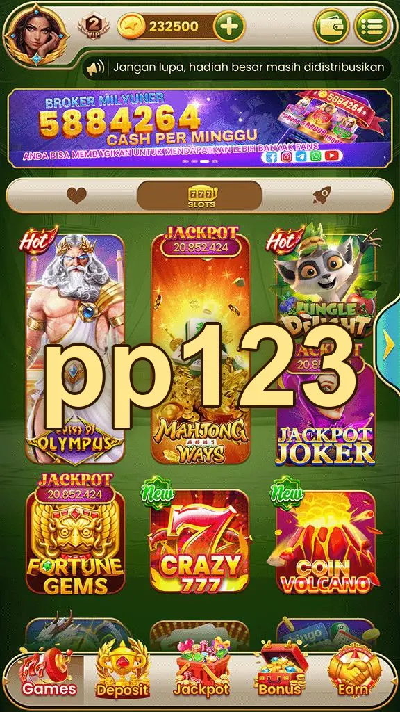 pp123 Tangkapan Layar Resmi APK